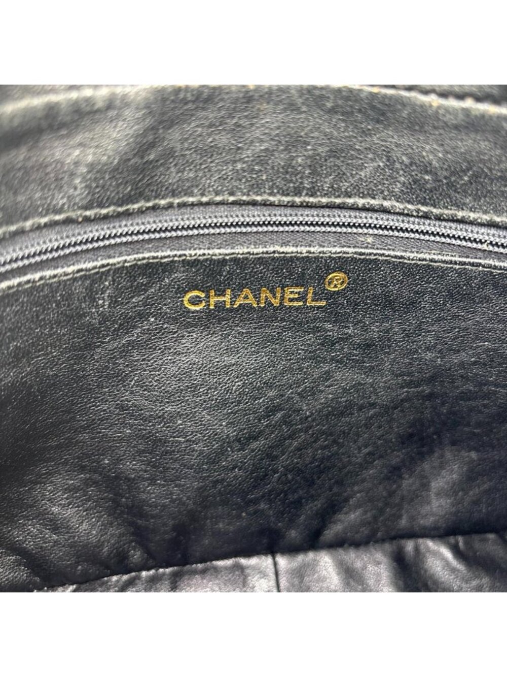 Chanel Quilted Lambskin Shoulder Bag Black Fringe - Picture 12 of 13